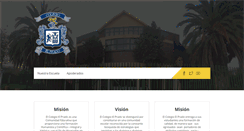 Desktop Screenshot of colegioelprado.cl
